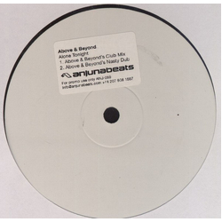 Above & Beyond Alone Tonight Vinyl 12" USED