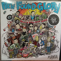New Found Glory Mania USED VINYL 12INCH SINGLE SIDED EP RECORD STORE DAY ETCHED LIMITED EDITION