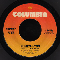 Cheryl Lynn Got To Be Real USED VINYL 7INCH 45 RPM SINGLE STYRENE