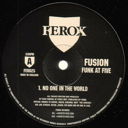 Fusion Funk At Five USED VINYL 12INCH 33 S RPM