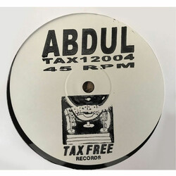 Abdul (17) TAX12004 USED VINYL 12INCH 45 RPM EP LIMITED EDITION WHITE LABEL STEREO