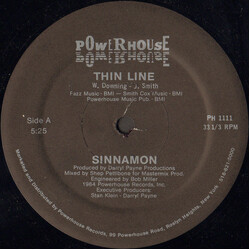Sinnamon Thin Line USED VINYL 12INCH 33 S RPM