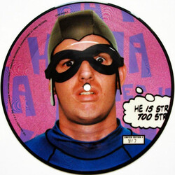 The Aquabats! Dr. Rock Vs. Clowny Clown Clown USED VINYL 7INCH 33 S RPM LIMITED EDITION PICTURE DISC