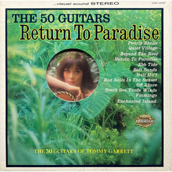 The 50 Guitars Of Tommy Garrett Return To Paradise Vinyl LP USED