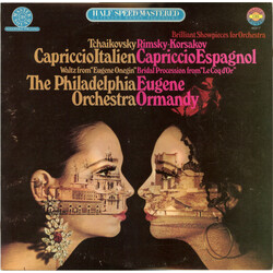 Pyotr Ilyich Tchaikovsky / Nikolai Rimsky-Korsakov / Eugene Ormandy / The Philadelphia Orchestra Capriccio Italien / Capriccio Espagnol Vinyl LP USED