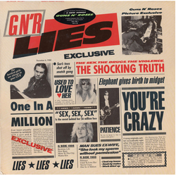Guns N' Roses G N' R Lies Vinyl LP USED