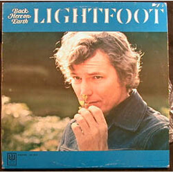 Gordon Lightfoot Back Here On Earth Vinyl LP USED