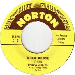 Harold L. Jenkins Rock House / Crazy Dreams USED VINYL 7INCH 45 RPM SINGLE