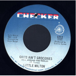 Little Milton Grits Ain't Groceries (All Around The World) / I Can't Quit You Baby USED VINYL 7INCH 45 RPM SINGLE