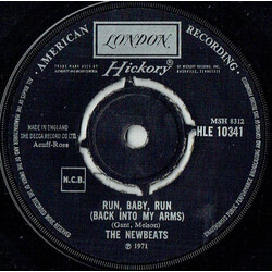 The Newbeats Run, Baby, Run (Back Into My Arms) USED VINYL 7INCH 45 RPM SINGLE