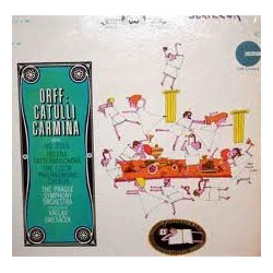 Carl Orff / Ivo Žídek / Helena Tattermuschová / Czech Philharmonic Chorus / The Prague Symphony Orchestra / Václav Smetáček Catulli Carmina Vinyl LP U