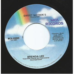Brenda Lee Sweet Nothin's Vinyl 7" USED
