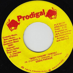 Eddie Parker (2) Body Chains USED VINYL 7INCH 45 RPM