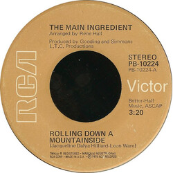 The Main Ingredient Rolling Down A Mountainside / Family Man USED VINYL 7INCH 45 RPM STEREO