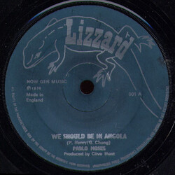 Pablo Moses We Should Be In Angola USED VINYL 7INCH 45 RPM