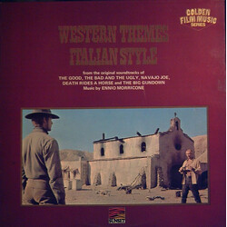 Ennio Morricone Western Themes Italian Style Vinyl LP USED