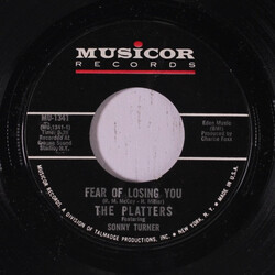 The Platters Fear Of Losing You USED VINYL 7INCH 45 RPM