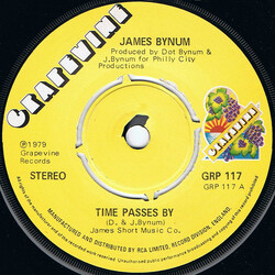 James Bynum Time Passes By USED VINYL 7INCH 45 RPM