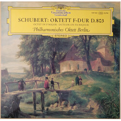 Franz Schubert / Philharmonisches Oktett Berlin Oktett F-dur D. 803 Vinyl LP USED