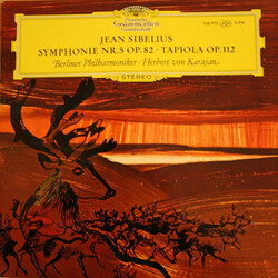 Jean Sibelius / Berliner Philharmoniker / Herbert von Karajan Symphonie Nr. 5 Op. 82 • Tapiola Op. 112 Vinyl LP USED