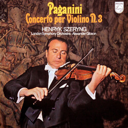 Niccolò Paganini / Henryk Szeryng / London Symphony Orchestra / Alexander Gibson Concerto Per Violino N. 3 Vinyl LP USED