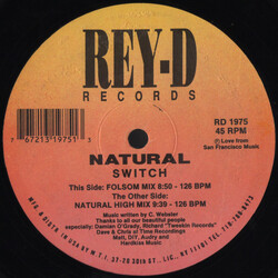 Natural Switch USED VINYL 12INCH 45 RPM