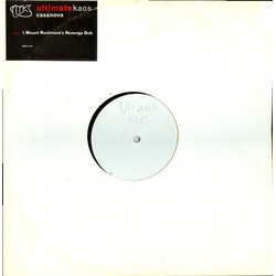 Ultimate Kaos Casanova USED VINYL 12INCH SINGLE SIDED WHITE LABEL