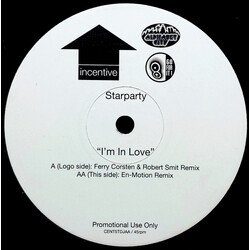 Starparty I'm In Love USED VINYL 12INCH 45 RPM PROMO