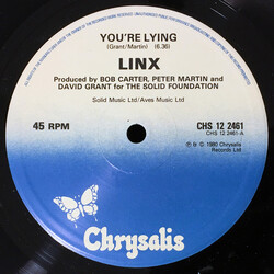 Linx You're Lying USED VINYL 12INCH 45 RPM SINGLE