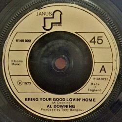 Al Downing Bring Your Good Lovin' Home USED VINYL 7INCH 45 RPM SINGLE