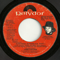 James Brown Superbad, Superslick USED VINYL 7INCH 45 RPM SINGLE STYRENE