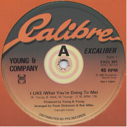 Young & Company I Like (What You're Doing To Me) USED VINYL 12INCH 45 RPM