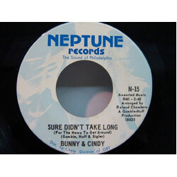 Bunny Sigler / Cindy Scott We're Only Human / Sure Didn't Take Long (For The News To Get Around) USED VINYL 7INCH 45 RPM SINGLE
