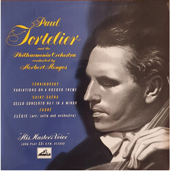 Paul Tortelier / Philharmonia Orchestra / Herbert Menges / Pyotr Ilyich Tchaikovsky / Camille Saint-Saëns / Gabriel Fauré Variations On A Rococo Theme