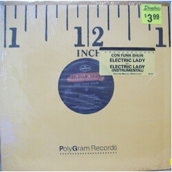 Con Funk Shun Electric Lady USED VINYL 12INCH 45 RPM STEREO