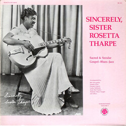 Sister Rosetta Tharpe Sincerely, Sacred & Secular Gospel-Blues-Jazz Vinyl LP USED