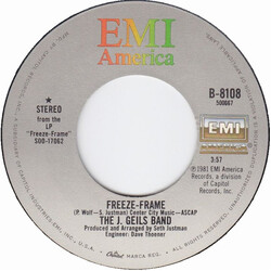 The J. Geils Band Freeze-Frame USED VINYL 7INCH 45 RPM STEREO