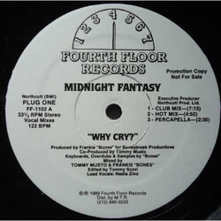 Midnight Fantasy Why Cry? USED VINYL 12"