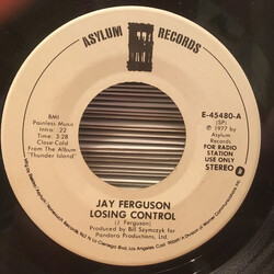 Jay Ferguson Losing Control USED VINYL 7INCH 45 RPM PROMO