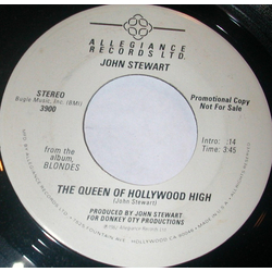 John Stewart (2) The Queen Of Hollywood High Vinyl 7" USED