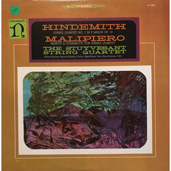 Paul Hindemith / Gian Francesco Malipiero / The Stuyvesant String Quartet String Quartet No. 1 In F Minor Op. 10/Rispetti E Strambotti For String Quar