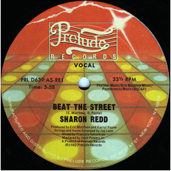 Sharon Redd Beat The Street USED VINYL 12INCH 33 S RPM