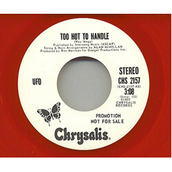 UFO (5) Too Hot To Handle USED VINYL 7INCH 45 RPM SINGLE PROMO