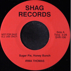 Irma Thomas Sugar Pie, Honey Bunch USED VINYL 7INCH 45 RPM SINGLE PROMO