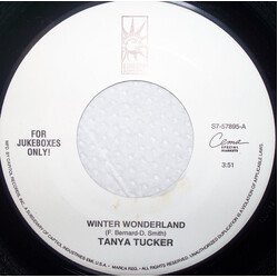 Tanya Tucker Winter Wonderland / What Child Is This? USED VINYL 7INCH 45 RPM JUKEBOX