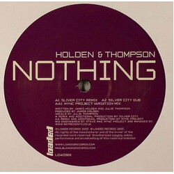 James Holden / Julie Thompson Nothing (Remixes) USED VINYL 12INCH