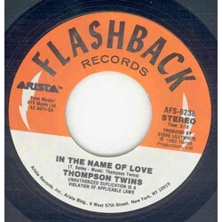 Thompson Twins In The Name Of Love USED VINYL 7INCH 45 RPM REISSUE
