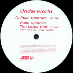 Underworld Push Upstairs USED VINYL 12INCH SINGLE