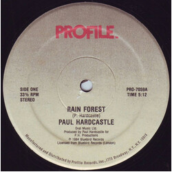 Paul Hardcastle Rain Forest USED VINYL 12INCH 33 S RPM SINGLE REISSUE STEREO