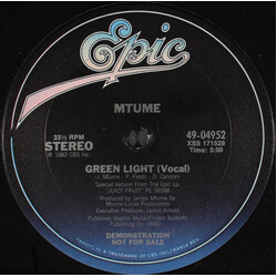 Mtume Green Light USED VINYL 12INCH 33 S RPM PROMO